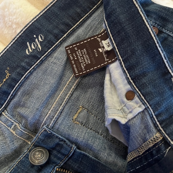 7 For All Mankind Dark Indigo Dojo Jeans - Picture 5 of 5